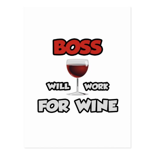Boss… trabajará para el vino postal