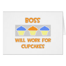 Boss… trabajará para las magdalenas tarjetón