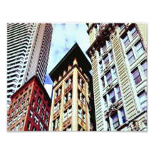 Boston céntrica impresion fotografica