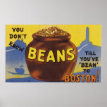 Boston coció habas posters