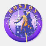 Boston Imán Para Frigorifico