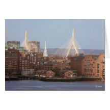 Boston--pensamiento en usted tarjetas
