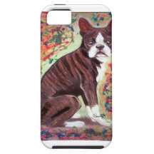 Boston Terrier iPhone 5 Fundas