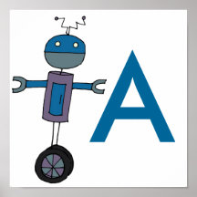 Bot en las ruedas posters