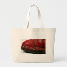 Bota roja bolsa de mano