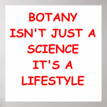 botánica poster