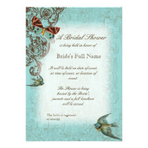 Botanica que casa la ducha nupcial invita - a la a invitaciones personalizada