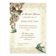 Botanica que casa la ducha nupcial invita - al mor invitación