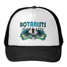 Botánicos idos salvajes gorras de camionero