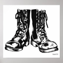 BOTAS MILITARES POSTERS