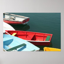 Bote rojo poster