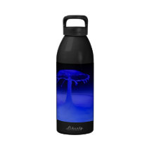 Botella azul del monstruo botella de beber