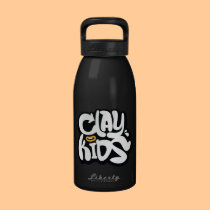 Botella Clay Kids botellas de agua