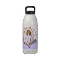 Botella de agua de la bailarina 32 onzas botellas de agua