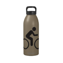 Botella de agua de la libertad de la silueta del c