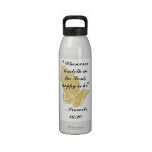 Botella de agua del 16:20 de los proverbios
