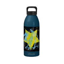 Botella de agua del aire del dragón