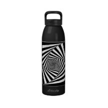 Botella de agua del arte de Op. Sys.