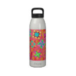 Botella de agua del arte del bloque del edredón de