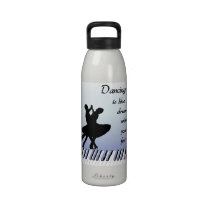 Botella de agua del baile botellas de agua