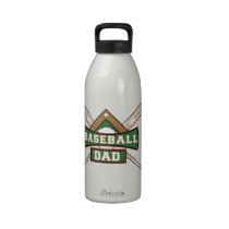 Botella de agua del papá del béisbol 32 onzas botellas de agua