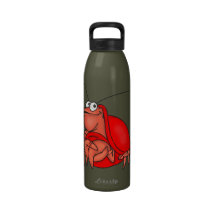 Botella de agua divertida de la libertad de los pe
