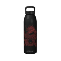 Botella de agua - dragón