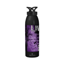 Botella de agua fuerte viva botellas de agua