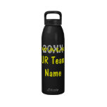 Botella de agua personalizada del paseo de la cari