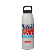 Botella de la libertad de la paz, del amor y del b botellas de beber