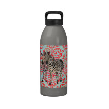 Botella de la libertad del damasco de Zeb y de Zen Botella De Agua