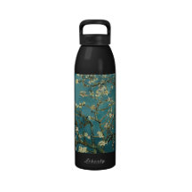 Botella del flor de la almendra botella de agua