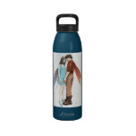 Botella del fuego y de agua helada botallas de agua