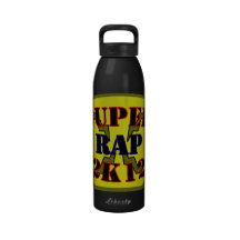 Botella estupenda del rap 2012 botellas de agua reutilizables