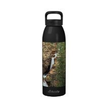 Botella gótica de la opinión de los rastros de Col Botella De Beber
