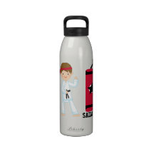 Botella personalizada de la botella del karate botella de agua