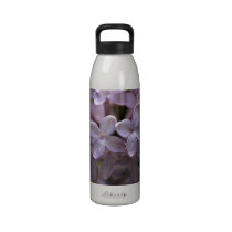Botella preciosa de la libertad de las lilas botellas de agua