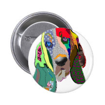 Botón $6,95 del collage del perro pins