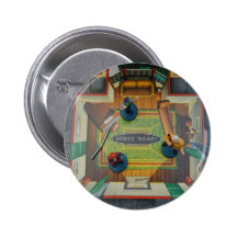 Botón agujereado de los juegos pins