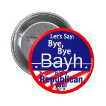 Botón anti de BAYH Indiana Pin
