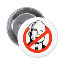 Botón Anti-McCain Pin