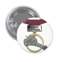 Botón antitanques experto de la medalla del artill pin