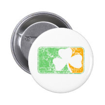 Botón apenado irlandés pin