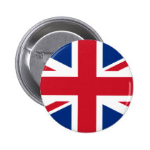 Botón británico de la bandera pins