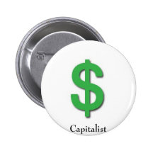 Botón capitalista pins