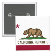 Botón con la bandera de California Pins