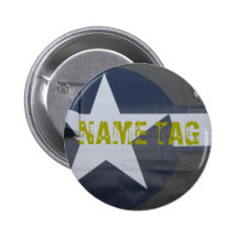 Botón conocido de la etiqueta B-17 Pins