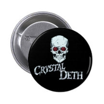 Botón cristalino de Deth Pins