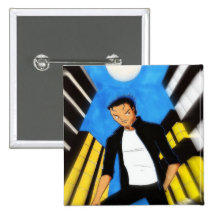 Botón cuadrado pins
