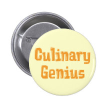 Botón culinario del genio pin